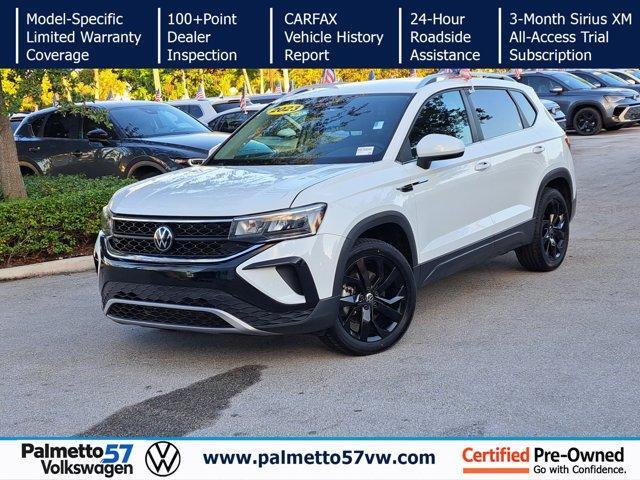 used 2023 Volkswagen Taos car, priced at $15,991