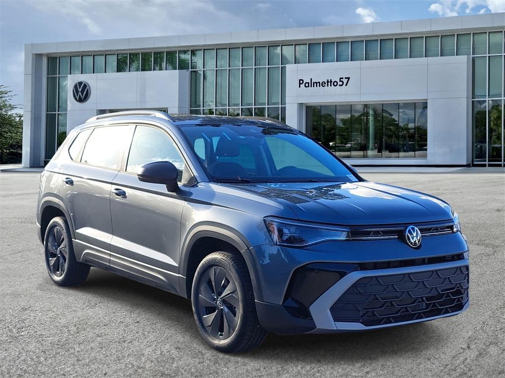 new 2025 Volkswagen Taos car, priced at $25,159