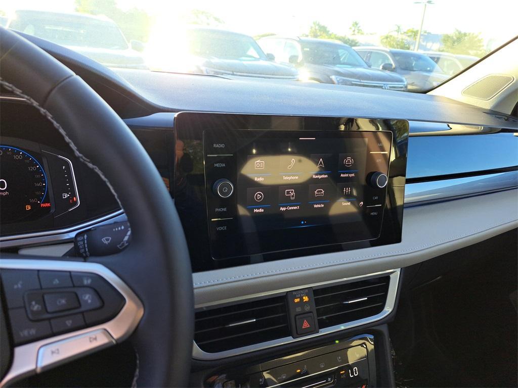 new 2025 Volkswagen Taos car, priced at $35,214