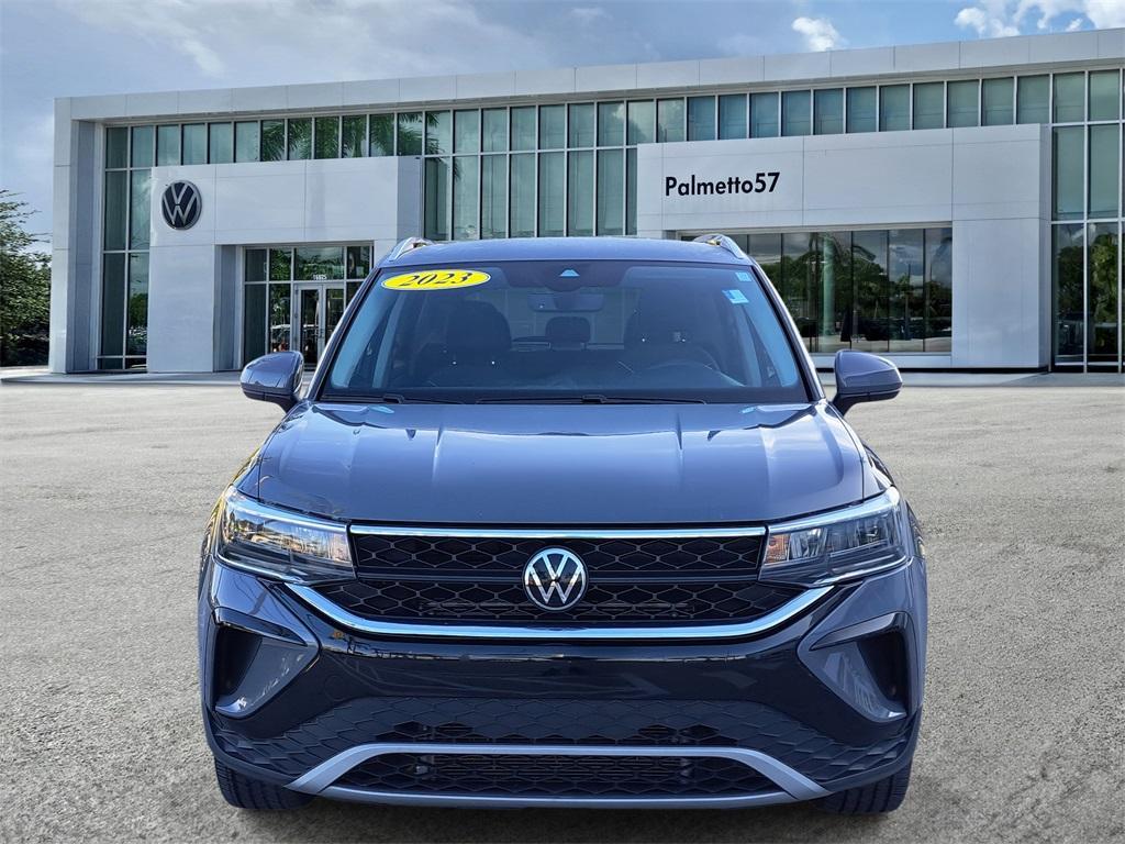 used 2023 Volkswagen Taos car, priced at $18,565