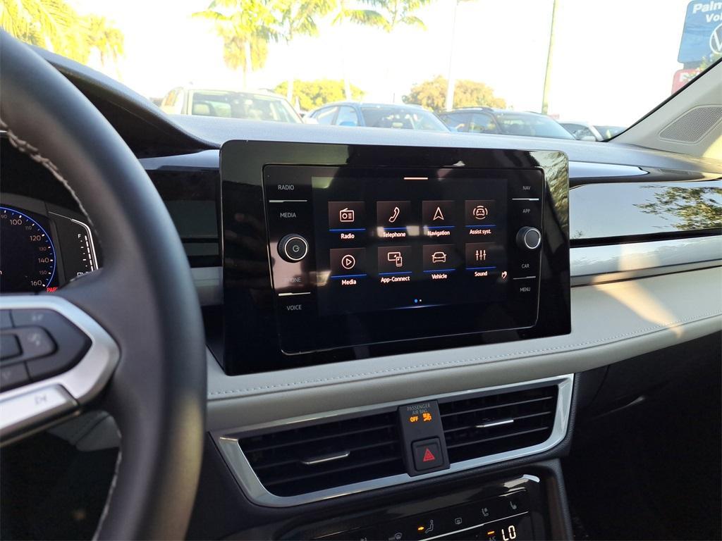 new 2025 Volkswagen Taos car, priced at $35,214