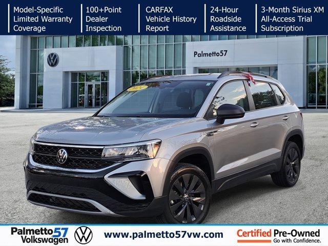 used 2024 Volkswagen Taos car, priced at $18,991