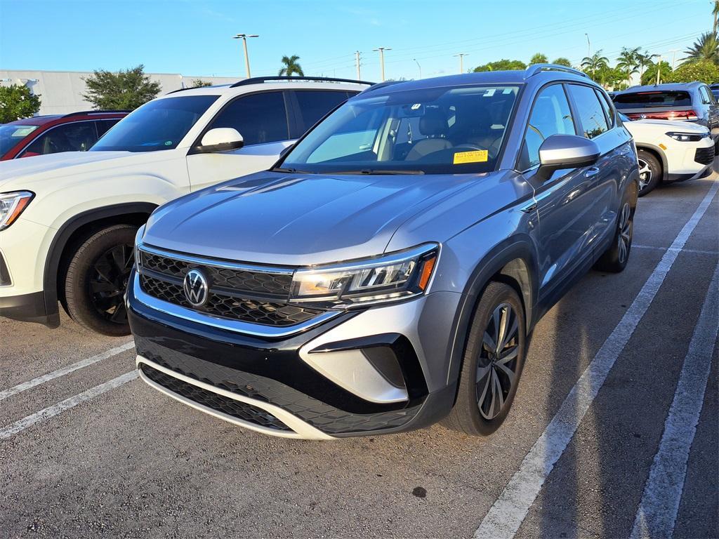 used 2022 Volkswagen Taos car, priced at $18,592