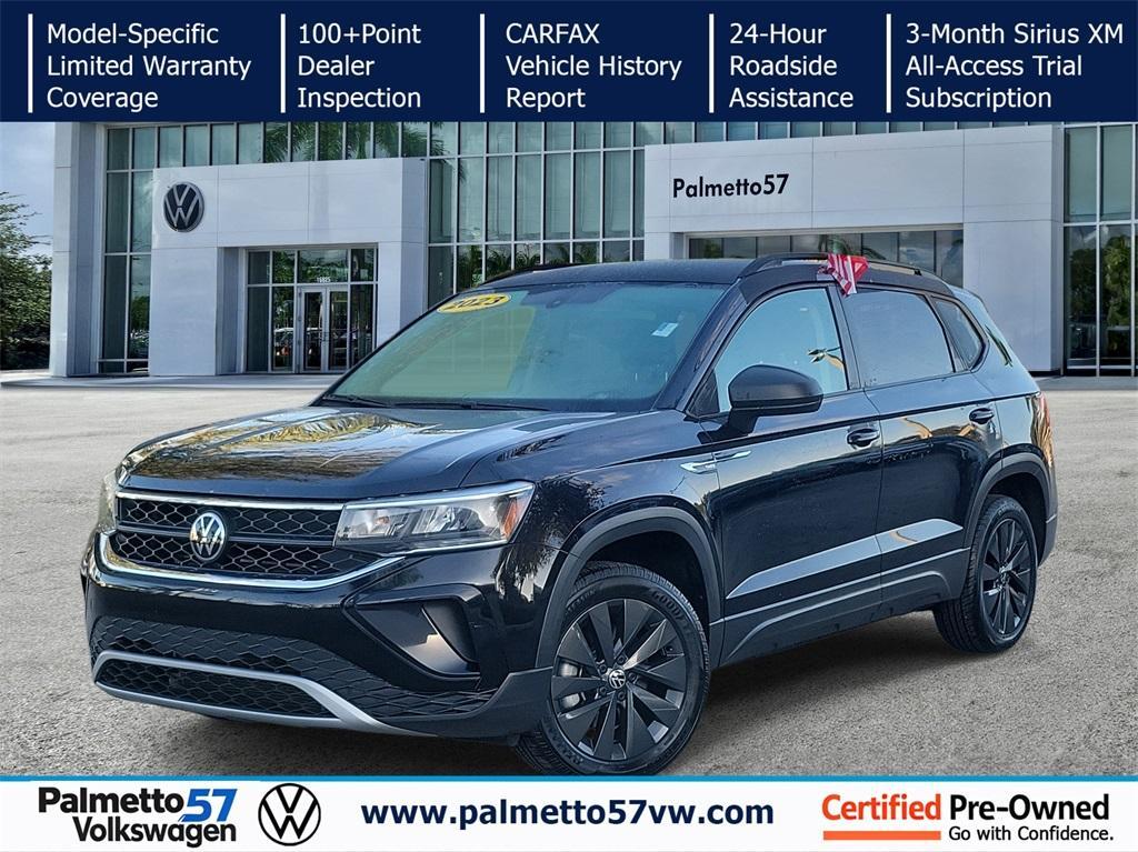 used 2023 Volkswagen Taos car, priced at $15,599