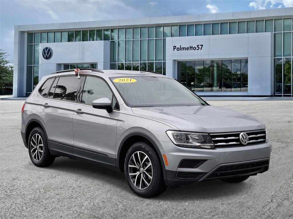 used 2021 Volkswagen Tiguan car, priced at $16,991
