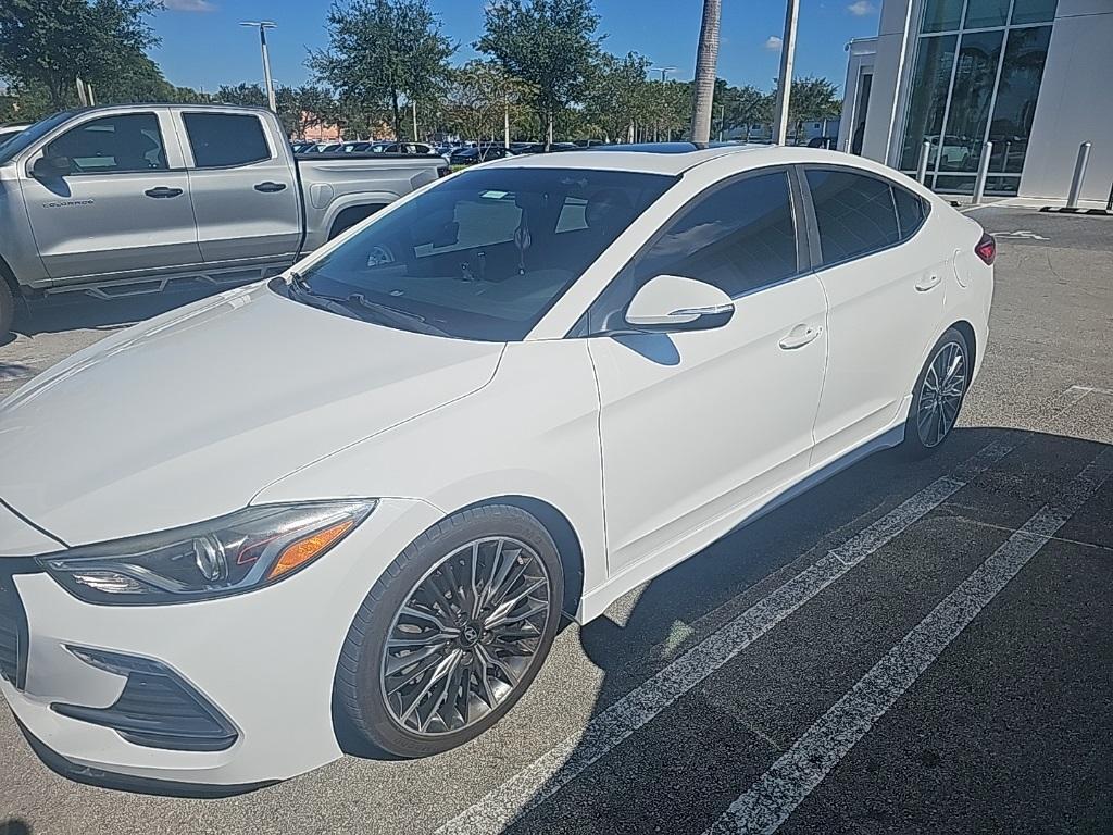 used 2018 Hyundai Elantra car, priced at $13,799