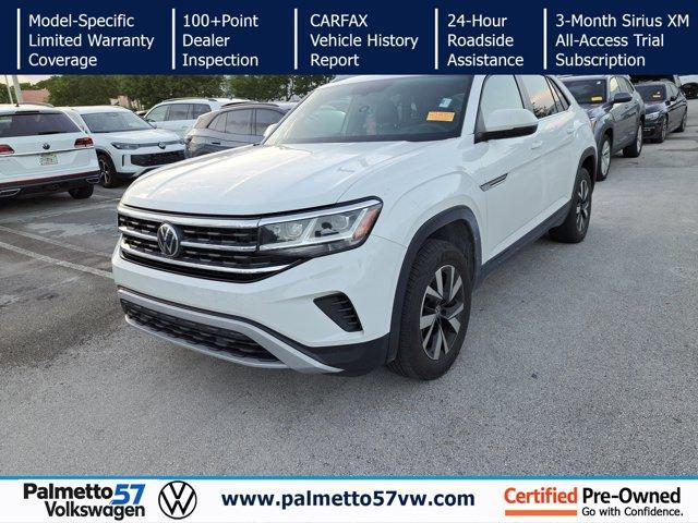 used 2022 Volkswagen Atlas Cross Sport car, priced at $20,491