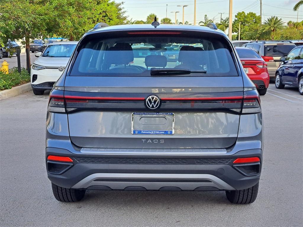 new 2025 Volkswagen Taos car, priced at $25,159