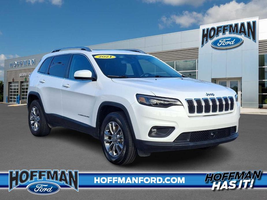 used 2021 Jeep Cherokee car, priced at $23,295