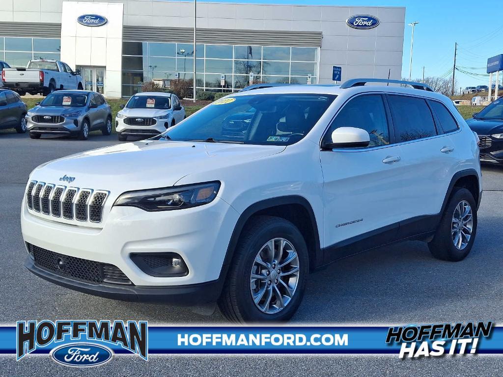 used 2021 Jeep Cherokee car, priced at $22,742