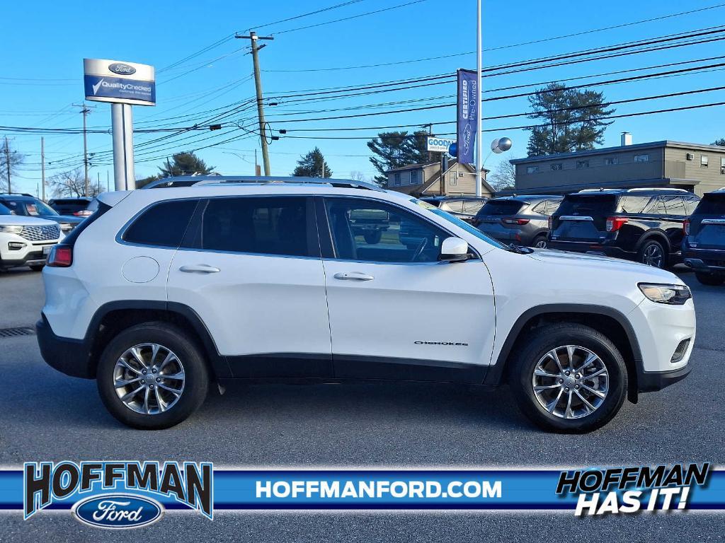 used 2021 Jeep Cherokee car, priced at $22,742