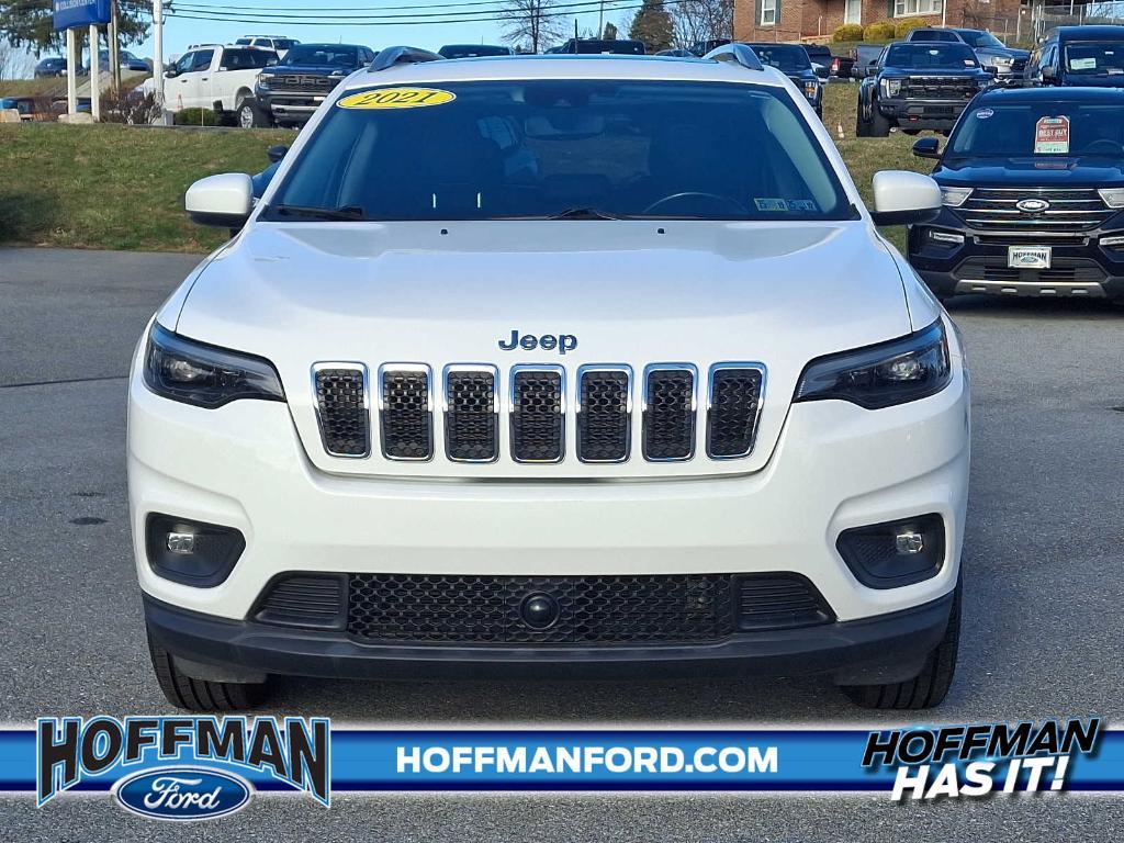 used 2021 Jeep Cherokee car, priced at $22,742