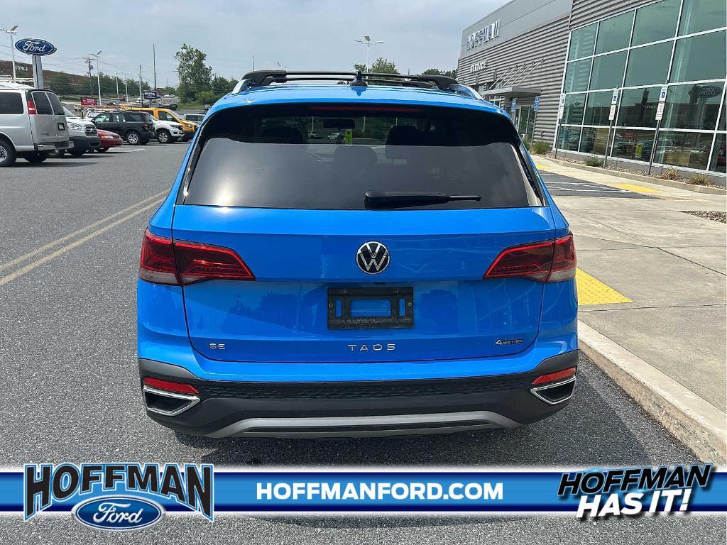 used 2022 Volkswagen Taos car, priced at $23,995