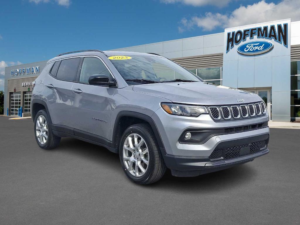 used 2023 Jeep Compass car, priced at $23,395