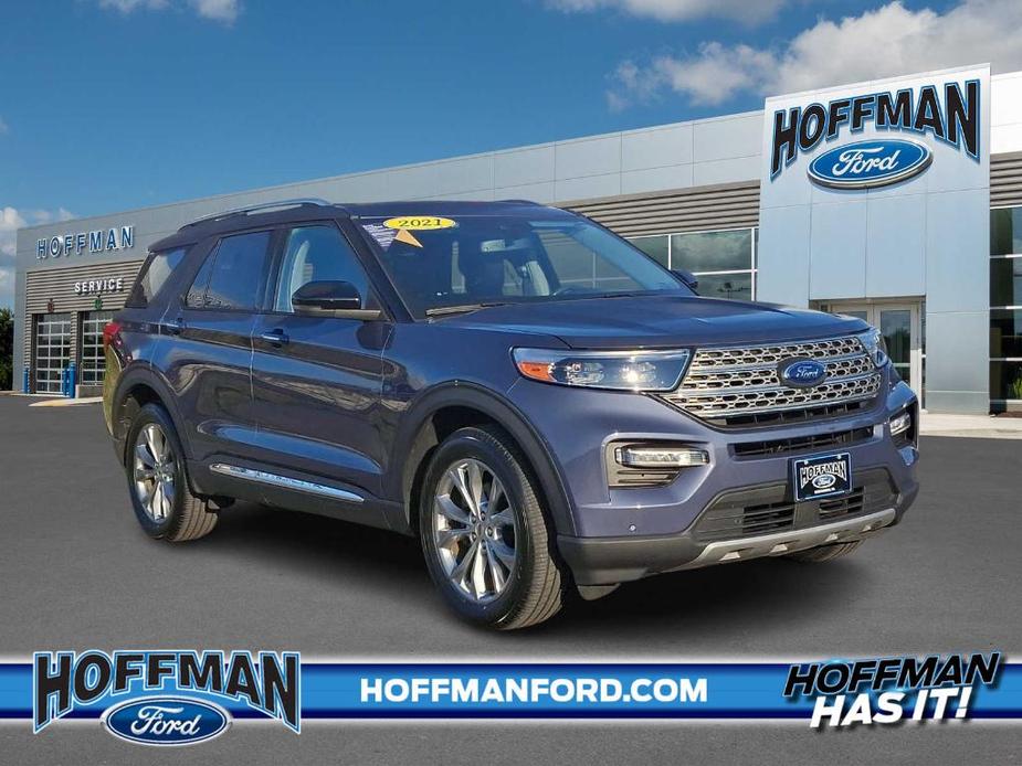 used 2021 Ford Explorer car, priced at $36,999