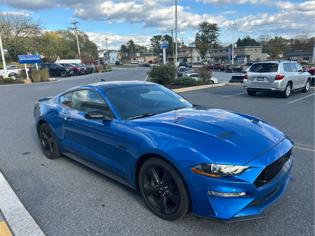 used 2021 Ford Mustang car, priced at $36,995