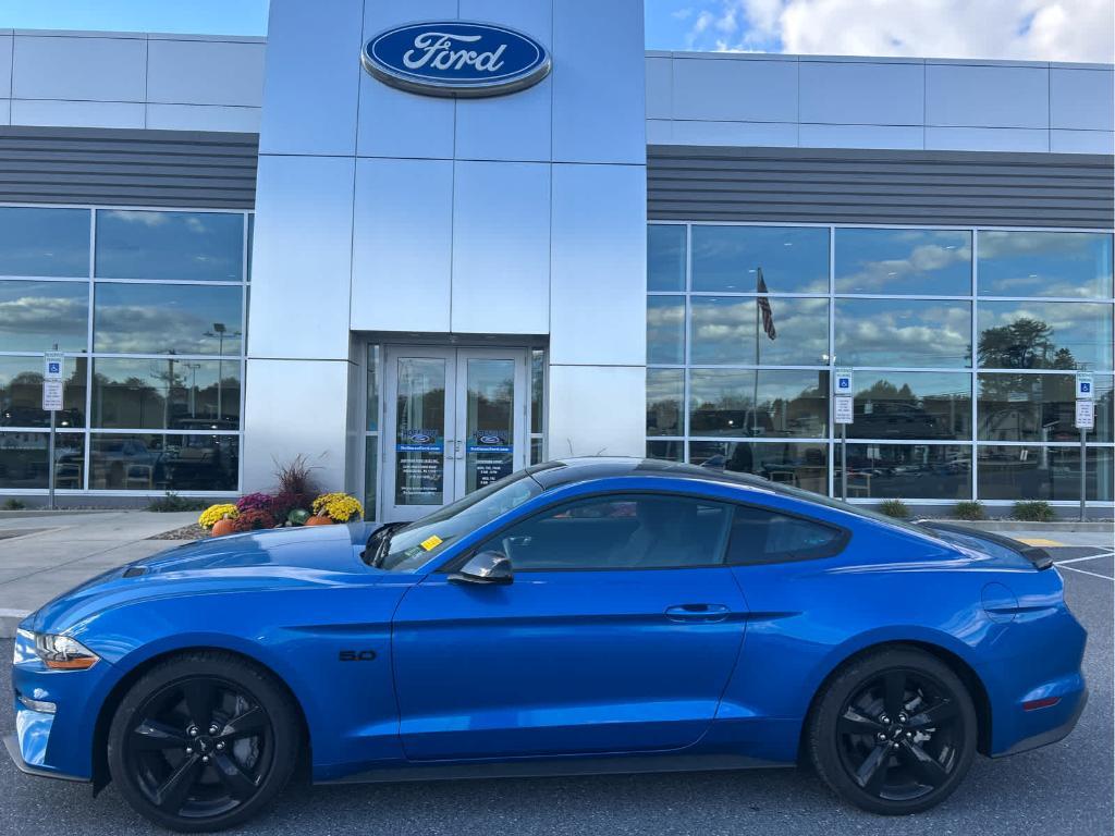 used 2021 Ford Mustang car, priced at $36,995