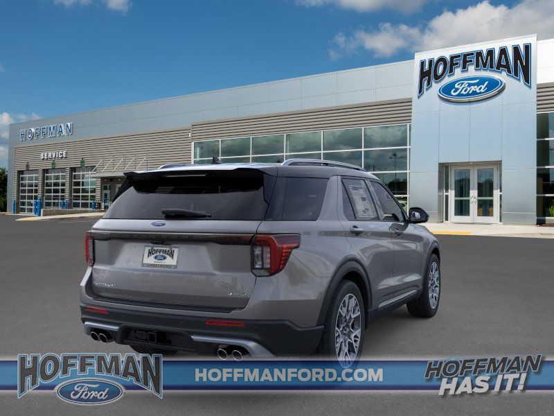 new 2025 Ford Explorer car, priced at $63,702