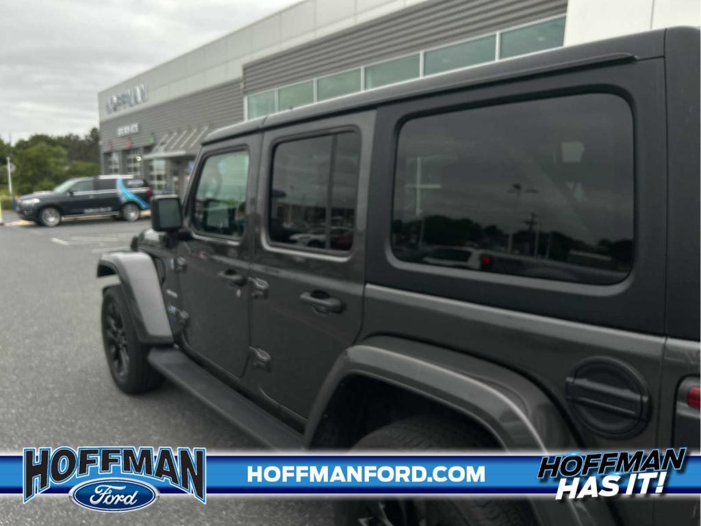 used 2022 Jeep Wrangler Unlimited 4xe car, priced at $33,995