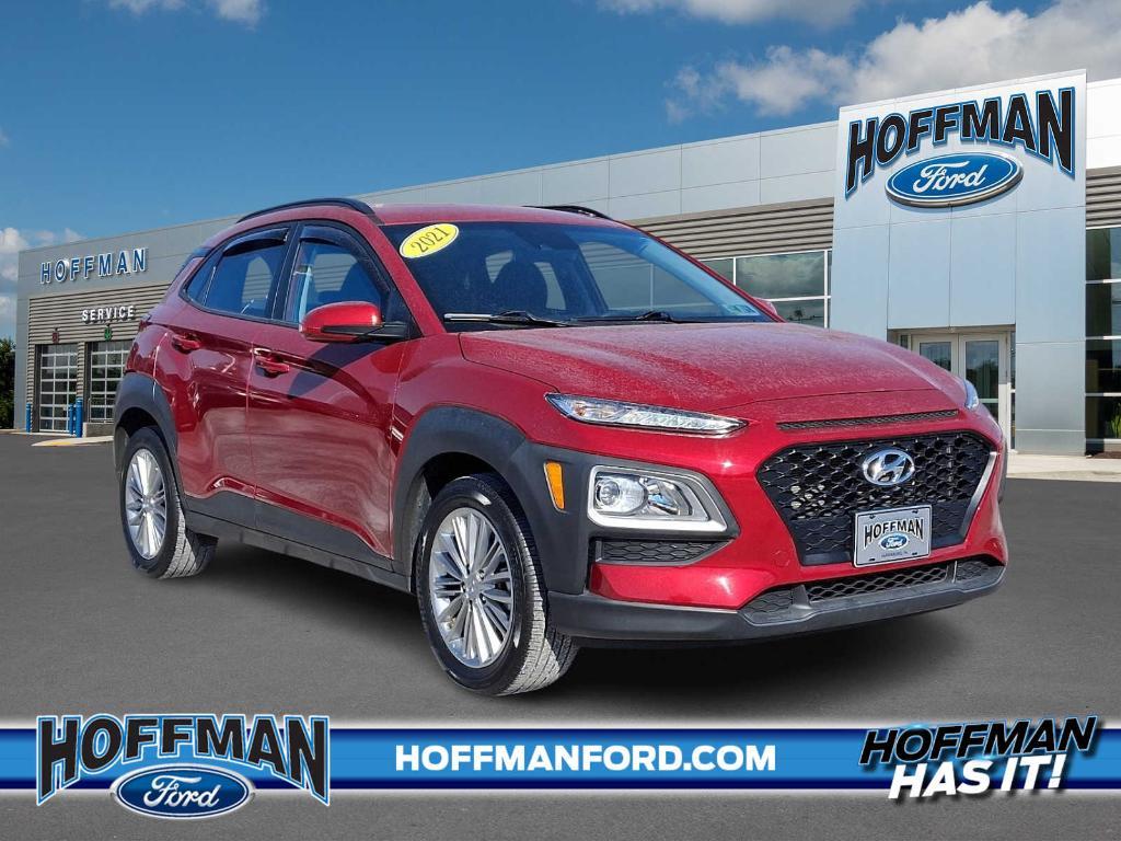 used 2021 Hyundai Kona car, priced at $23,599