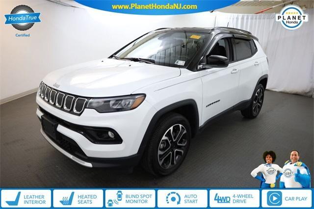 used 2022 Jeep Compass car, priced at $22,211