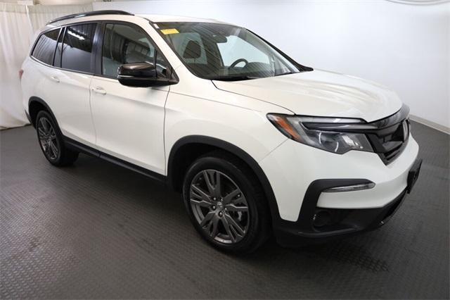 used 2022 Honda Pilot car, priced at $27,495