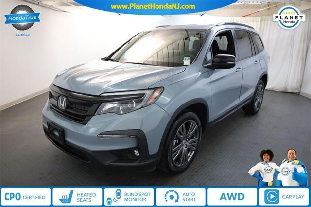 used 2022 Honda Pilot car, priced at $28,801