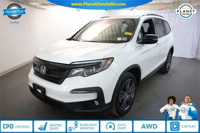 used 2022 Honda Pilot car, priced at $29,251