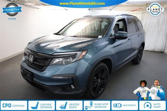 used 2021 Honda Pilot car, priced at $27,438