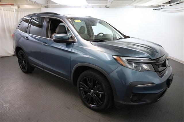 used 2021 Honda Pilot car, priced at $27,438