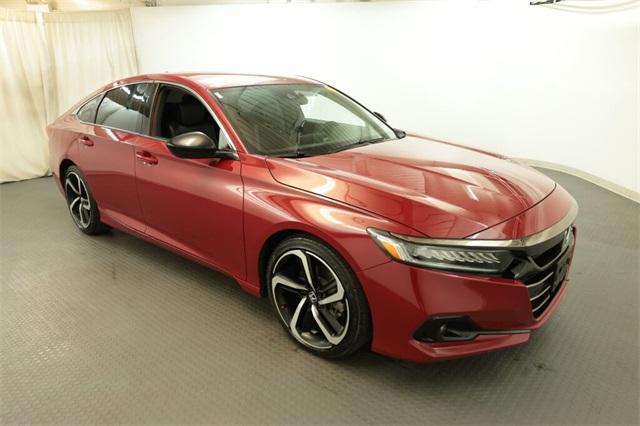 used 2021 Honda Accord car, priced at $21,893