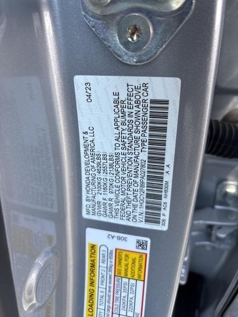 used 2023 Honda Accord Hybrid car, priced at $31,133
