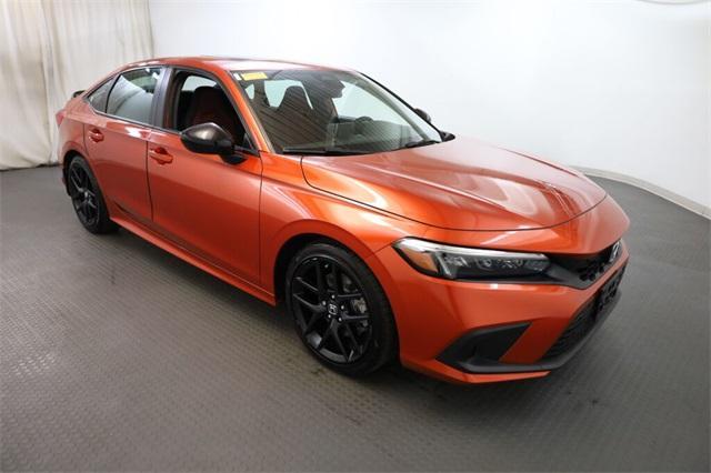 used 2022 Honda Civic Si car, priced at $25,851