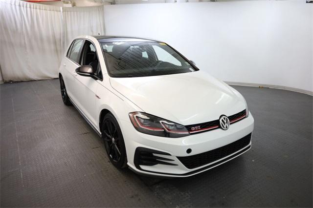 used 2021 Volkswagen Golf GTI car, priced at $21,900