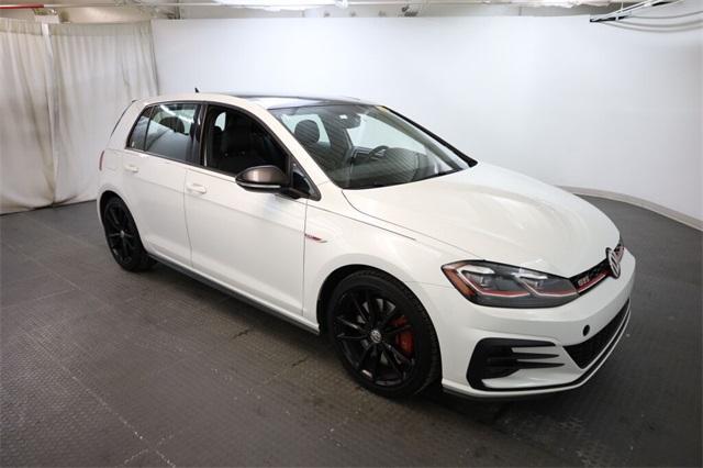 used 2021 Volkswagen Golf GTI car, priced at $21,900