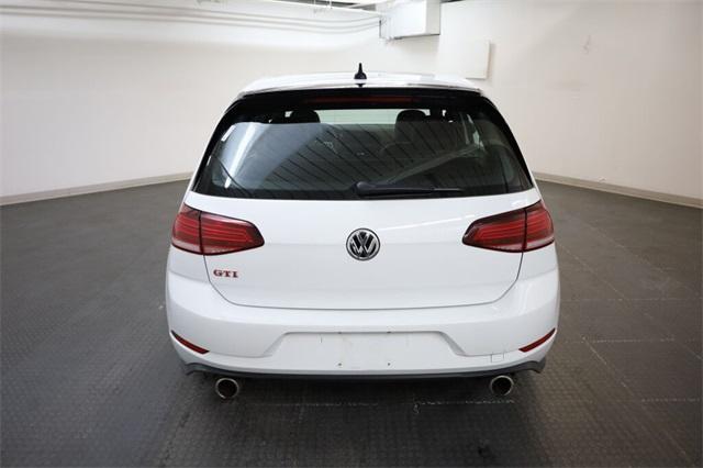 used 2021 Volkswagen Golf GTI car, priced at $21,900