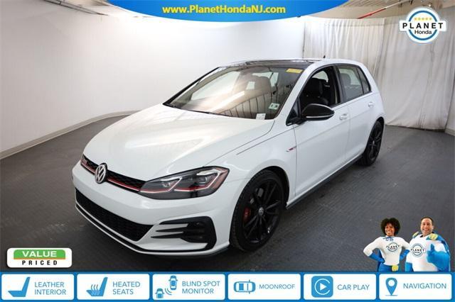 used 2021 Volkswagen Golf GTI car, priced at $21,900