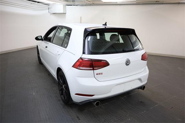 used 2021 Volkswagen Golf GTI car, priced at $21,900