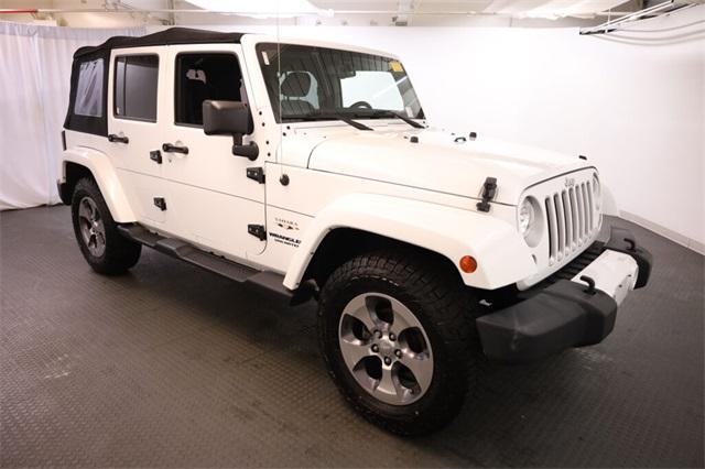 used 2016 Jeep Wrangler Unlimited car, priced at $21,995