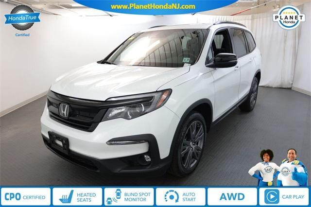 used 2022 Honda Pilot car, priced at $25,999