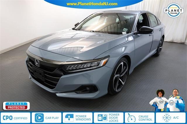 used 2021 Honda Accord car, priced at $23,409