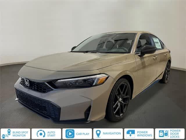 new 2025 Honda Civic car, priced at $29,055