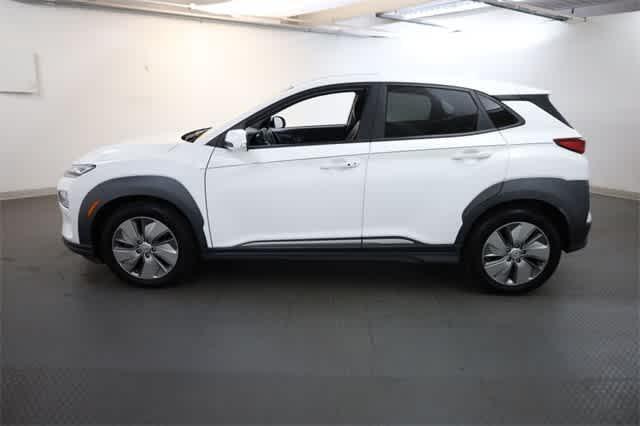used 2021 Hyundai Kona EV car, priced at $15,600