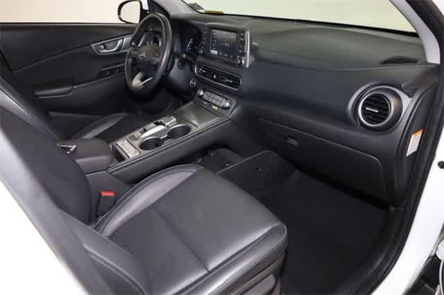 used 2021 Hyundai Kona EV car, priced at $15,600