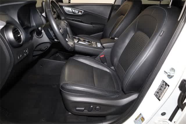 used 2021 Hyundai Kona EV car, priced at $15,600