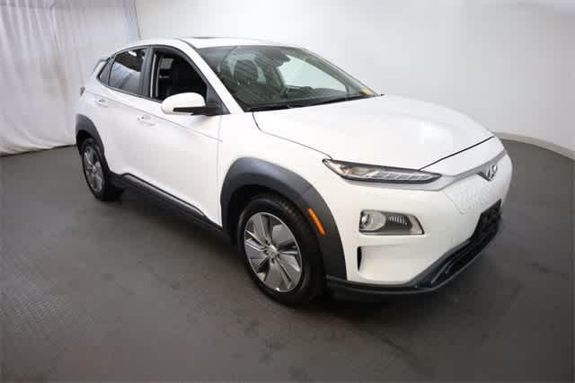 used 2021 Hyundai Kona EV car, priced at $15,600