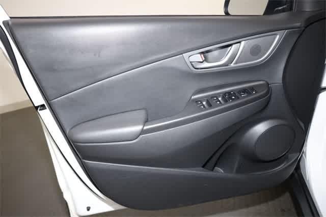 used 2021 Hyundai Kona EV car, priced at $15,600
