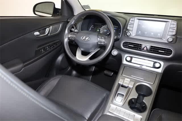 used 2021 Hyundai Kona EV car, priced at $15,600