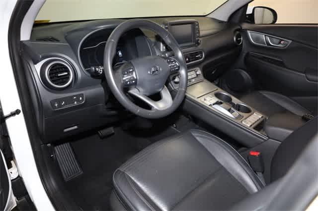 used 2021 Hyundai Kona EV car, priced at $15,600