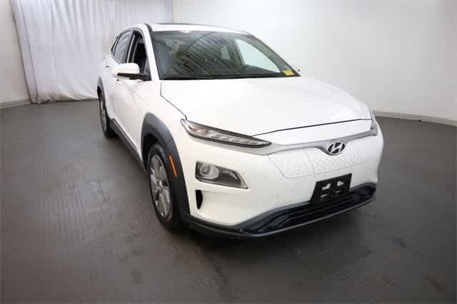 used 2021 Hyundai Kona EV car, priced at $15,600